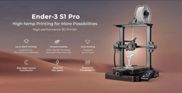 Creality Ender 3 S1 Pro - 3D Printer Pakistan