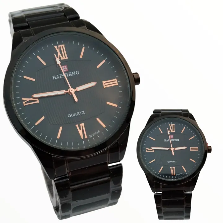 Baisheng%20Roman%20Numerals%20Steel%20Elegant%20Men's%20Fashion%20Watch%20Quartz%20-%20Image%203