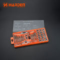 Harden Professional 40PCS Tap and Die Set (610459) | High-Quality Thread Cutting Tools | Professional Thread Repair Tool Kit. 