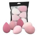 6Pcs Perfect Makeup Sponge Set Blender Flawless for Liquid, Multi-colored Beauty Makeup Sponges. 