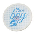 It's A Boy Tags - 1.5 Inch - Baby Boy Themed Party - Blue - Boys - Pack Of 10. 