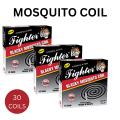 Fighter Blacky Mosquito Coil/Pack of 3/30 coils. 