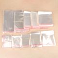 100pcs Transparent Self Adhesive Plastic Seal OPP Bags Jewelry Packaging Bag Wedding Favor Pouch Gift Bag. 