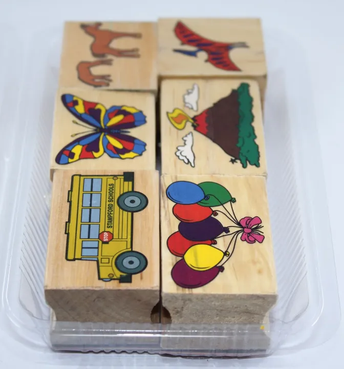 6%20PCS%20THICK%20WOOD%20MOUNT%20RUBBER%20STAMPS%20SET%20-%20Image%204