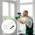 50 Pairs Glass Retainer Clips Kit Cabinet Glass Clips. 