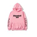 Hentai japanese printing fleece hoodie for  men. 