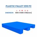 Plastic Pallet for Storage (1200 X 1000 X 150) | Warehouse & Factory Use | Heavy Duty | Factory Material Handling | Export Shipping | Cold Storage | Food & Pharmaceutical Industry | Reusable Transportation. 