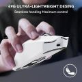 ATTACK SHARK X1 Wireless Gaming Mouse with RGB Charging Dock, PAW3395 PRO Sensor Up to 40K DPI,53g Ultra Light Tri-Mode Computer Mice,1KHz Polling Rate 5 Programmable Buttons for WIN/MAC-White. 