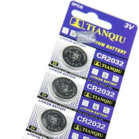 5pcs CR2032 Button Battery 3V Lithium Coin Cells
