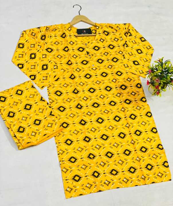 ZARAFT  2 piece lawn stuff for ladeis and women's beautiful printed tow piece shalwar and kurta ,2pcs dress include trouser and shirt ready to wear libas style BEST FOR SUMMER