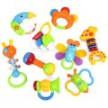 8 Pcs - Baby Rattles and Teether Toys For Kids Rattles For Babies. 