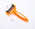 Kitchen House 3 in 1 peeler stainless steel vegetable cutter. 
