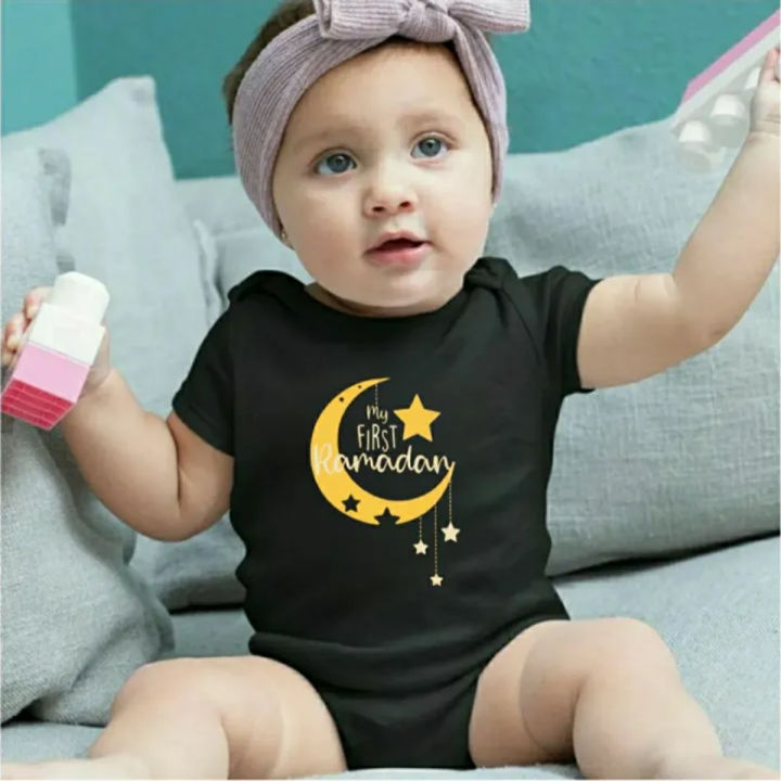 Ramadan%20Collection%20New%20Design%20Baby%20Romper%20For%20Baby%20Boys%20And%20Baby%20Girls%20Round%20Neck%20Short%20Sleeves%20Tee%20Tops%20Clothes%20Set's%20Dresses%20Outfit%20%20Suits%20-%20Image%202