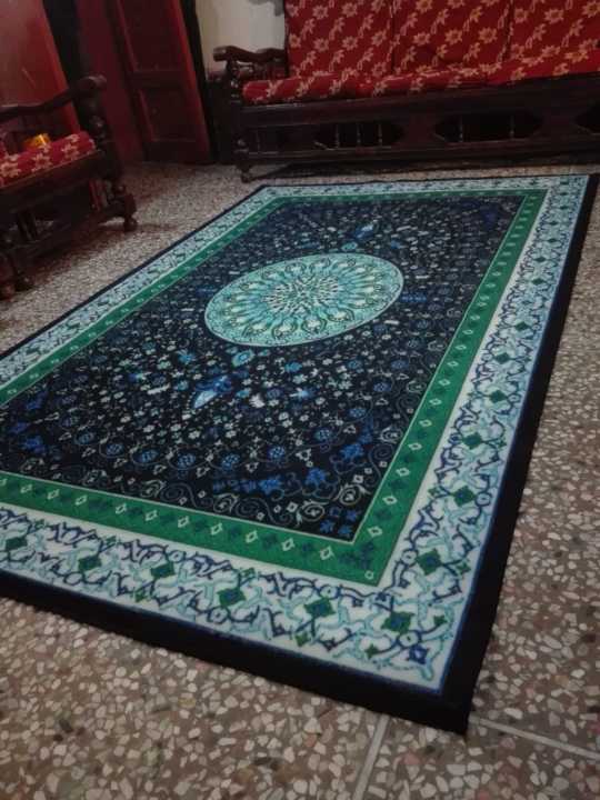 Living%20Room%20Carpet%20Center%20Piece%205x8%20Foot%20Pakistan%20Pattern%20Medium%20Pile%20Durable%20Home%20Decor%20Rug%20-%20Image%204