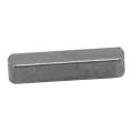 140Pcs Key Stock Assortment 10mm x12mmx 16mm x20mm x25mm x30mm Key Stock Keystock Round Ended Feather Key Parallel Drive Shaft Keys Set. 