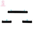 3Pcs Power Switch on/off  Volume Side Buttons Part for Samsung Galaxy S8/S8P(Silver  and Black). 
