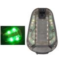 Helmet Survival Beacon Light Helmet Strobe Light with Magic Tape D. 