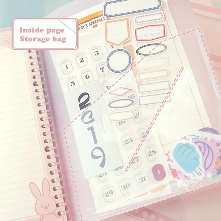 B5%20Soft%20Bear%20and%20Rabbit%20Loose-leaf%20Notebook%20Detachable%20Notepad%20Study%20Notebook%20-%20Image%203