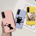 For Vivo Y20 Y20i 2021 Case Silicone Fashion Daisy Sunflower Floral Soft Phone Cover For Vivo V2029 V2027 V2032 Y 20 Y 20i Coque. 
