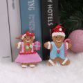 Home Decoration Xmas New Year Christmas Tree Ornaments Gingerbread Man Pendant Resin. 