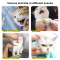 Anti-Licking Grooming Mask Protective Space Hood Cat Muzzle Cat Grooming Supplies Bath Grooming Anti-Bite Breathable. 