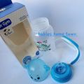 Dr gym baby feeder 350ml/12oz imported plastic feeding bottle, (1feeder). 