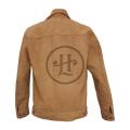Classic Suede Trucker Jacket For Men. 