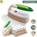 HOVEL E BIZ - Clothes Washing Brush with Handle - Fabric Cleaning Brush Fish Design. 