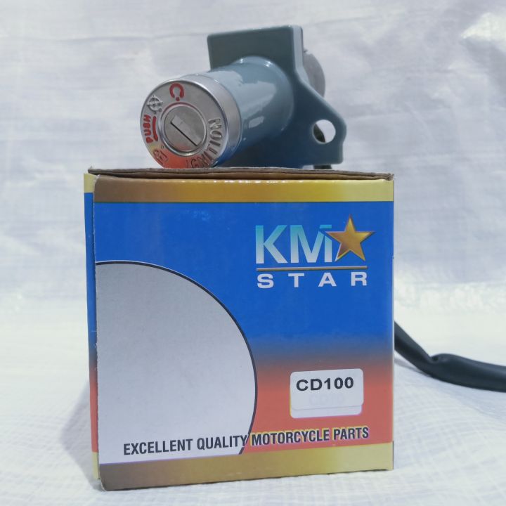 IGNITION SWITCH HONDA CD100 HONDA PRIDOR WITH PLASTIC OUTER - KMSTAR