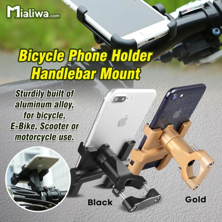 Aluminium bike phone holder sale