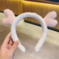 Fluffy Plush headband Stylish Cute Adjustable Cartoon hair bands Colorful Soft Furry hair hoops for Costume parties Cosplay events wear Gift for girls Hair styling accessory. 