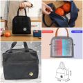 Insulated Food Storage Lunch box Bag to Keep Food Hot or Cold For Office - Large Size Picnic Thermal Bag / Insulated Reusable Lunch Bag for Women and Men with Adjustable Shoulder Strap. 