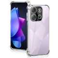 Infinix Smart 7 Back Cover Crystal Transparent Soft Clear Silicon Ultra Thin Protective Case For Infinix Smart 7. 
