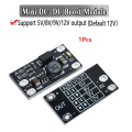 1.5A Multi function Mini Boost Module Step Up Module 5V 8V 9V 12V With LED Indicator Diy Voltage Module 3.7V lithium battery boost. 