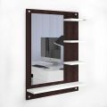 PAKWOOD Fabulous Wall Mount Dressing Mirror with Shelves (Customize). 