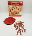 IRON MAN SPIRALS SET - PACK OF 12 STREAMERS AND 6 CUTOUTS - AVENGERS THEME STREAMERS. 
