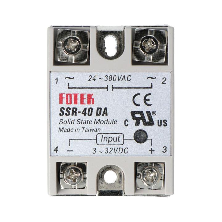 Fotek SSR SOLID STATE RELAY 40A dc to ac