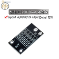 Multi function Mini Boost Module Step Up Module 5V 8V 9V 12V (1.5A) With LED Indicator Diy Voltage Module 3.7V lithium battery boos. 