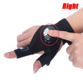 LED Flashlights Gloves Cool Gifts Outdoor Flashlight Gloves Fishing Camping Tool. 