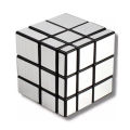 Original Rubik's Mirror Cube for Kids man and women - Silver Mirror Cube -Cube Puzzle. 