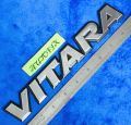 Suzuki Vitara rear plastic Emblem Silver n Black 01 PC. 
