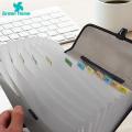 Invoice Organizer Portable Multi-layer File Organizer Bag Ideal for School Supplies Exam Papers 13 Pockets Easy to Carry with Buckle Handle Perfect for Southeast Asian Buyers Large File Folder. 