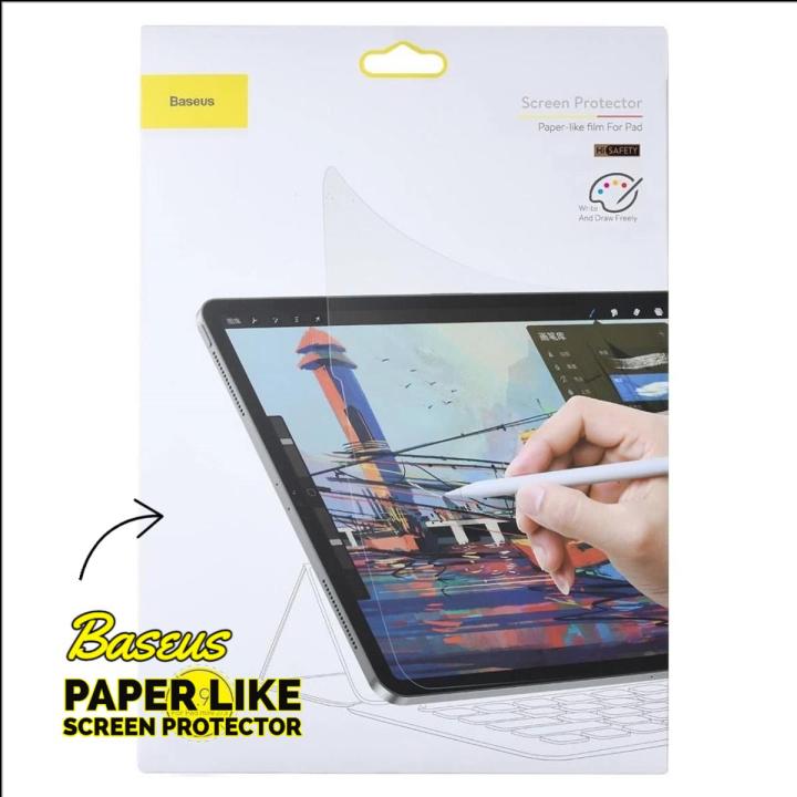 Baseus Paper Like Screen Protector Matte Anti Glare Film For iPad,iPad Pro, and iPad Air