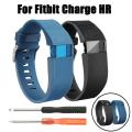 Replacement Band Strap Computers Wristband Bracelet For Fitbit Charge HR Blac. 