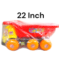 Big Size 20 Inch Truck Toy with Large Size Trolly Having 6 Wheels || Large size Toy Truck for children  ||  Biggest Toy Truck in Pakistan || Vehicles Toy Trucks for Kids || Construction Truck || Dumping Truck || 52 cm Toy Truck for Children Play Games ||. 