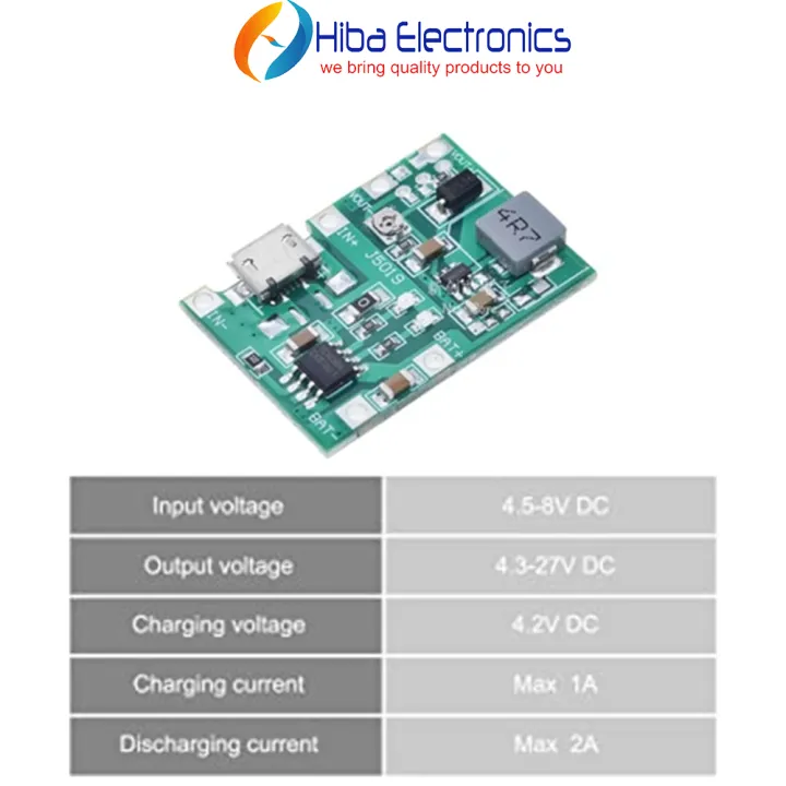 1/5%20pcs%20J5019%20Micro%20USB%20TP4056%20with%20Booster%20Router%20Module%2018650%20Lithium%20Li-ion%20Battery%20Charger%20Module%20Boost%203.7V%20to%205V%209V%2012V%20Adjustable%20DC-DC%20Step%20Up%20Boost%20Module%20-%20Image%203