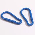10pcs Cute Macaron Color Carabiner Climbing Hook Keychain Ring Metal Buckle Car Key Ring For Handmade Jewelry Making Accessories. 