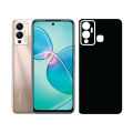 Back Paper For Infinix Hot 12 Play Sheet_0007 Black Self adhesive Anti-stain Wrap Cover. 