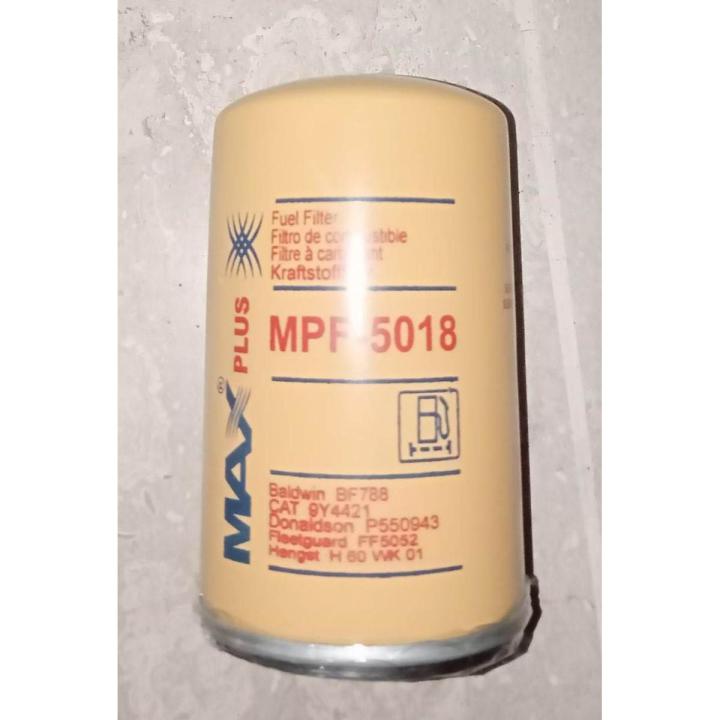 GENRATOR , CATERPILLAR LOADER , EXCAVATOR (MODEL: 205, 206, 211) FUEL FILTER OEM#  5W-3394 (FF-5018)