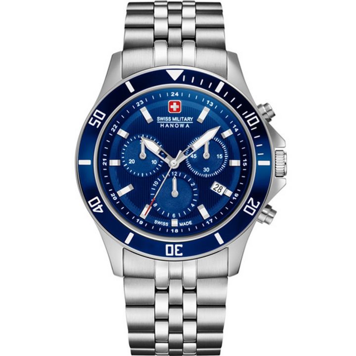 Swiss Military 06-5331.04.003 Stainless Steel Wrist Watch for Men